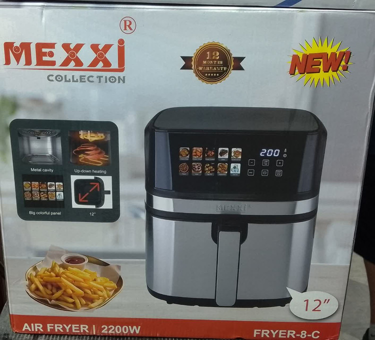سرخ کن مکسی بدون روغن ۲۲۰۰ وات مدل fRYER_8-C